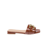 FYOR Flat Sandal #color_brown