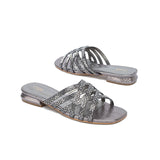 Fyor HL 183 Flat Sandal #color_pewter