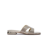 FYOR Flat Sandal #color_gold