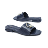 FYOR Flat Sandal #color_navy-blue