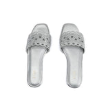 Fyor MY 319 Flat sandal #color_silver