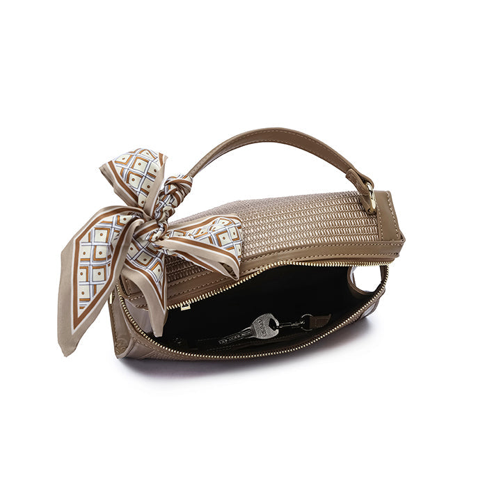 FYOR Satchel Bag #color_khaki