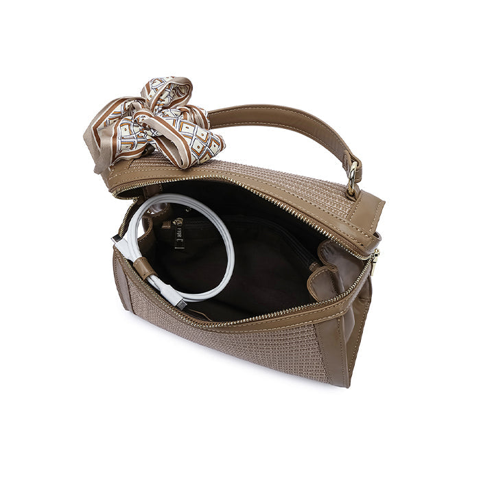 FYOR Satchel Bag #color_khaki