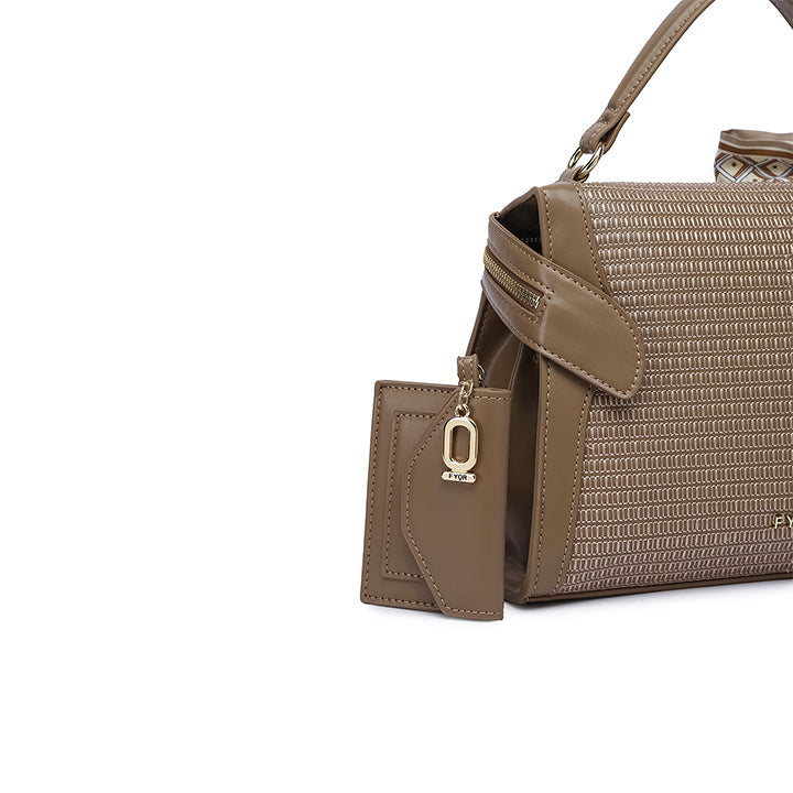 FYOR Satchel Bag #color_khaki