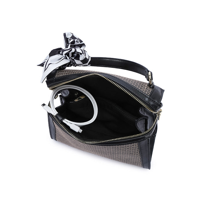 FYOR Satchel Bag #color_black