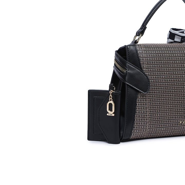 FYOR Satchel Bag #color_black