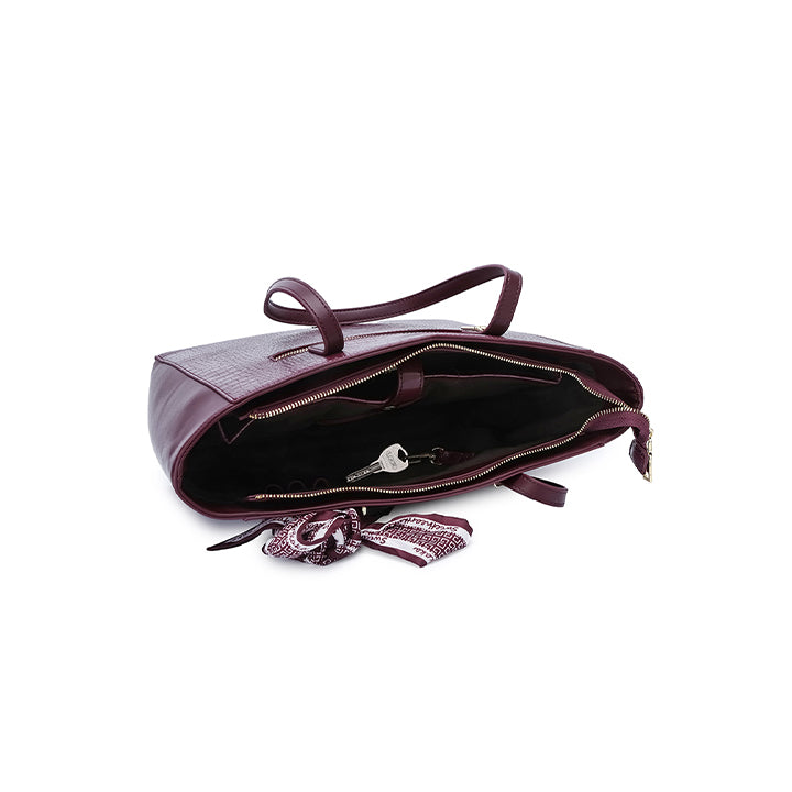 Fyor Shoulder Bags #color_burgundy