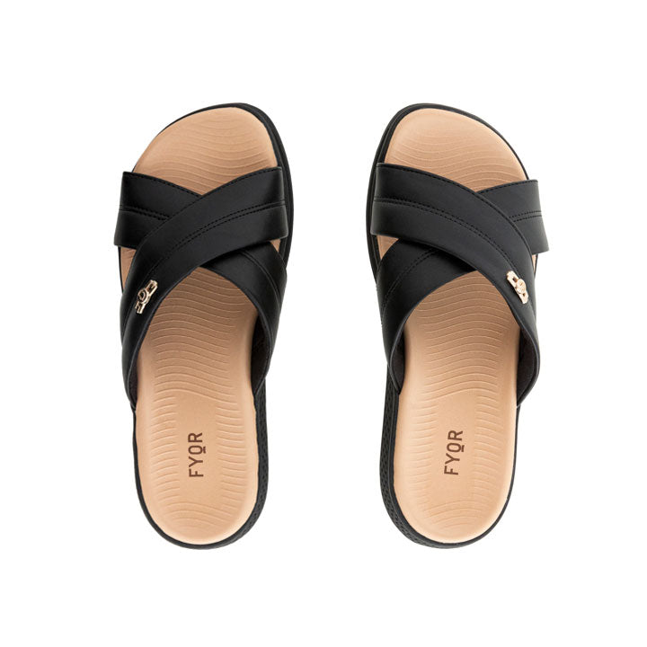 Fyor BRM 022 Comfort Sandal #color_black