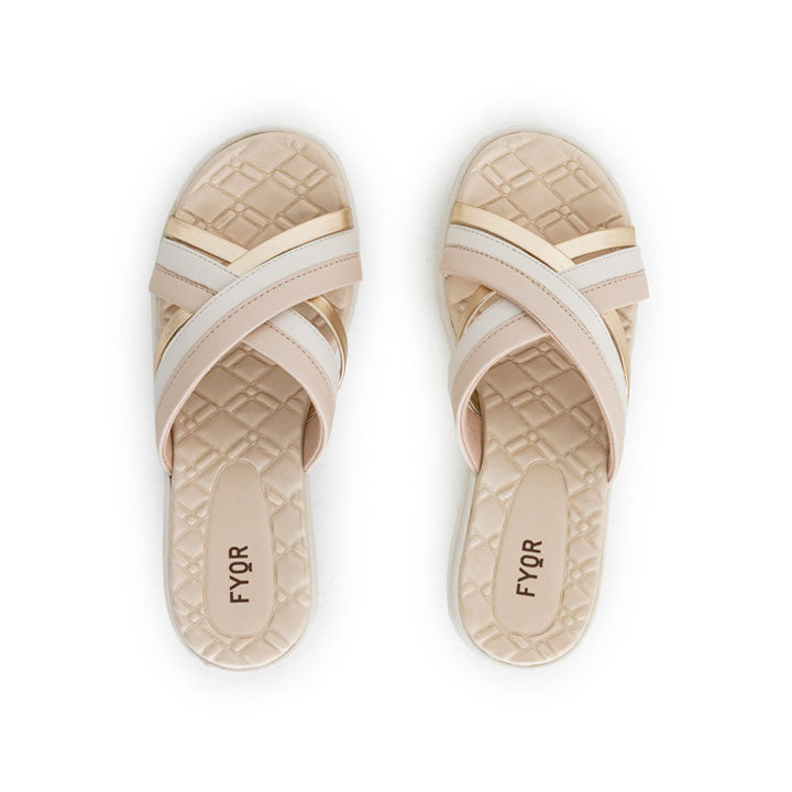 Fyor BRM 024 Comfort Sandal #color_gold