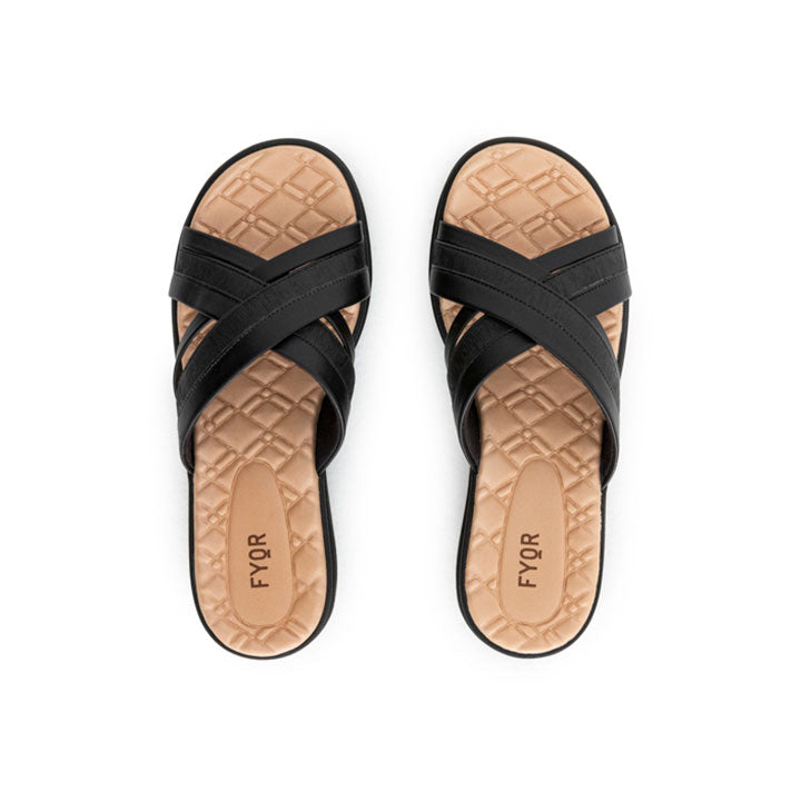 Fyor BRM 024 Comfort Sandal #color_black