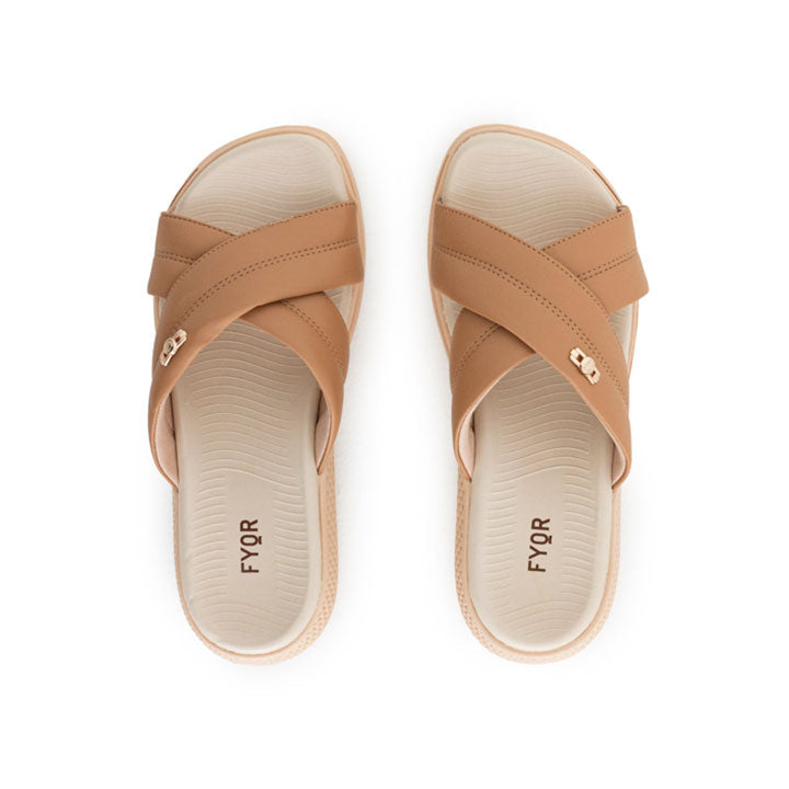 Fyor BRM 022 Comfort Sandal #color_tan