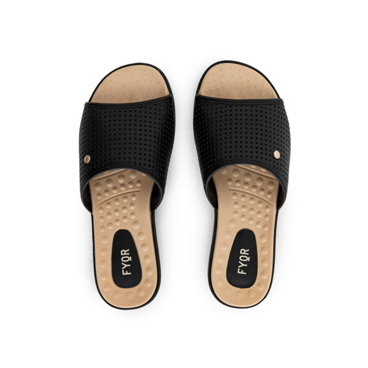 Fyor BRM 018 Comfort Sandal #color_black