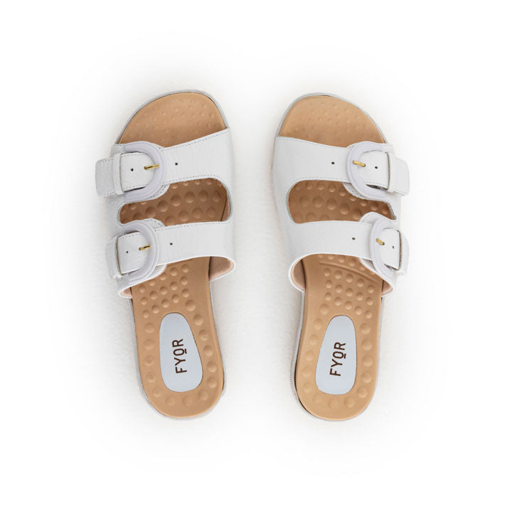 Fyor BRM 017 Comfort Sandal #color_white