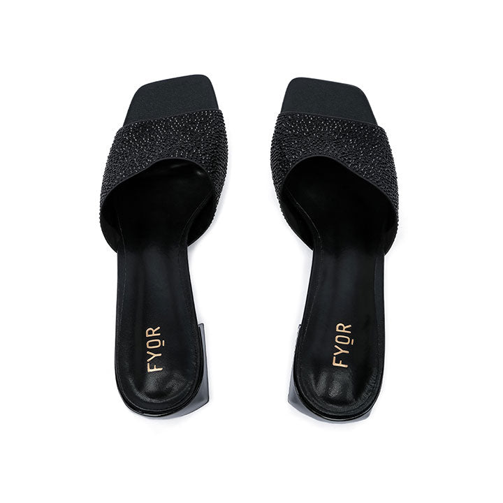HL 158 Luxury Mule #color_black