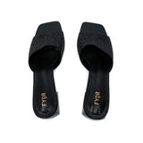 HL 158 Luxury Mule #color_black