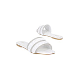 Fyor MY 242 Flat sandal #color_white