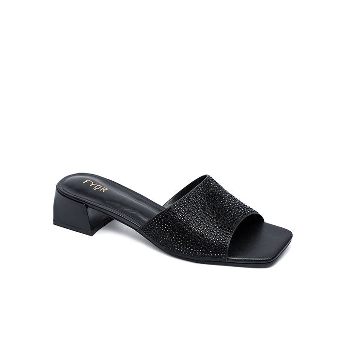 HL 158 Luxury Mule #color_black