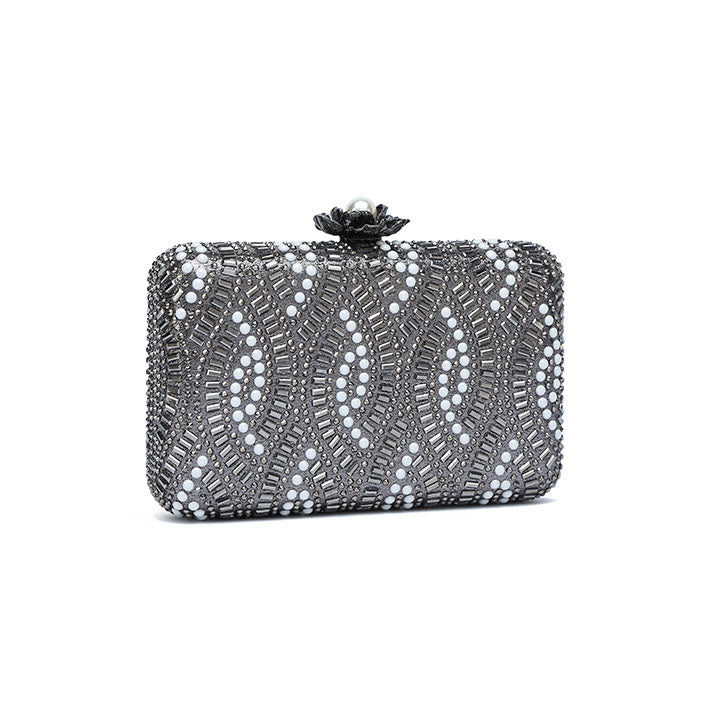 FYOR Clutch #color_gunmetal