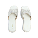FYOR Flat Sandal #color_white