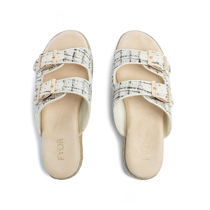 FYOR Flat Sandal #color_white