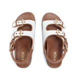 FYOR Flat Sandal #color_brown