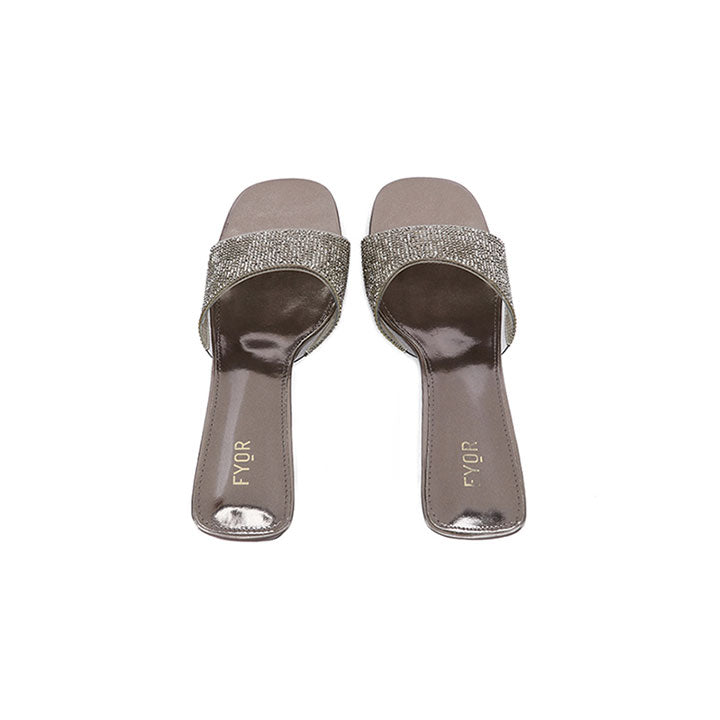 Fyor BB 24 PVC Mule #color_gunmetal