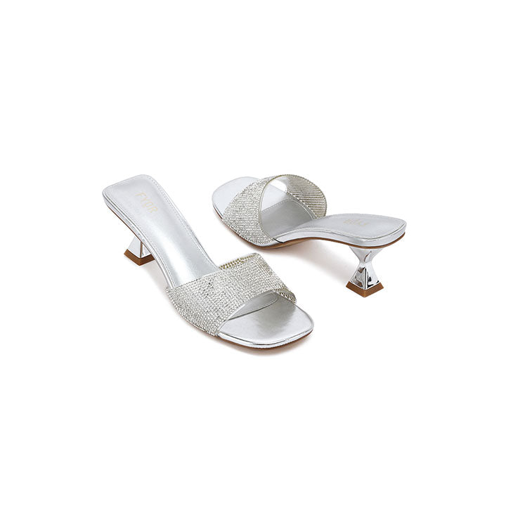Fyor BB 24 PVC Mule #color_silver