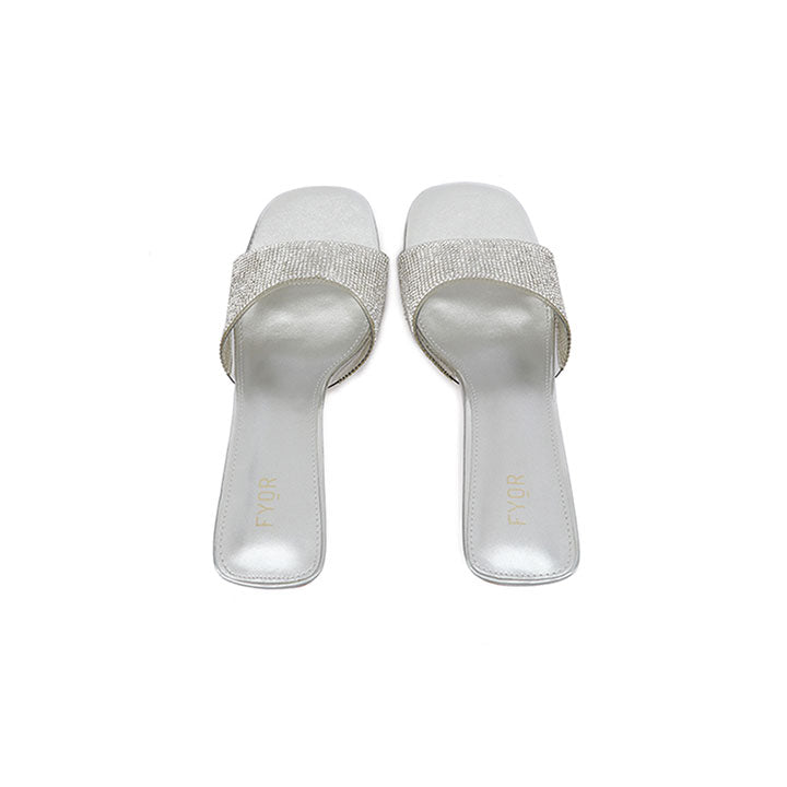 Fyor BB 24 PVC Mule #color_silver