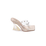 Fyor  BB 27 Crystalized PVC Mule #color_gold