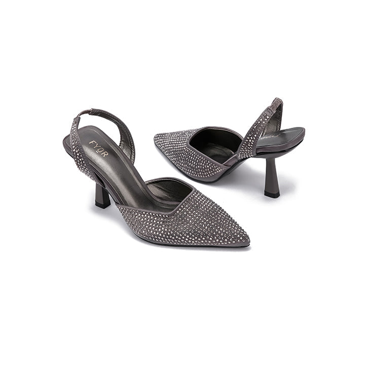 Fyor BB 30 Pumps #color_gunmetal
