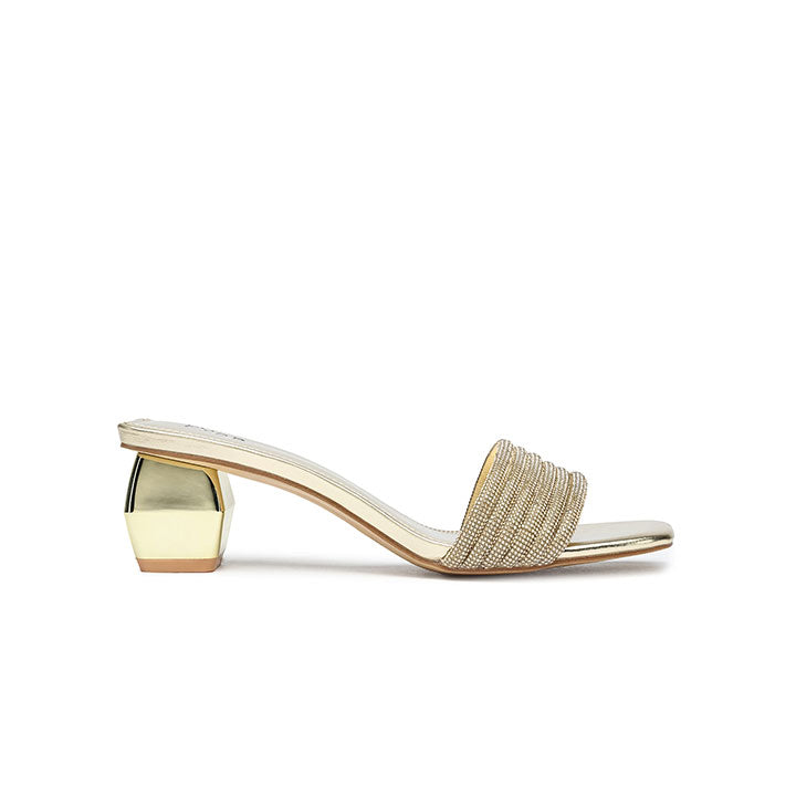 BB 35 Luxury Mule #color_gold