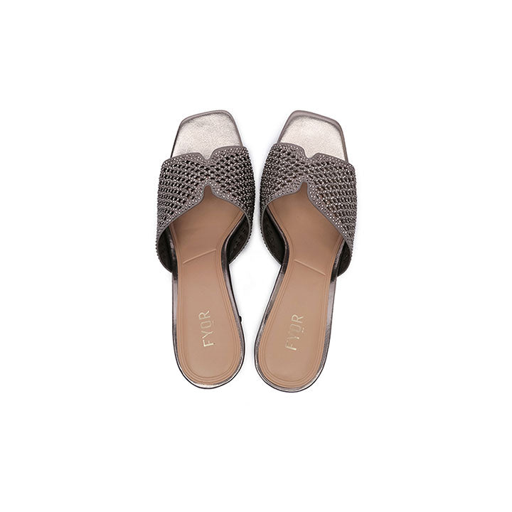 BB 38 Luxury Mule #color_gunmetal