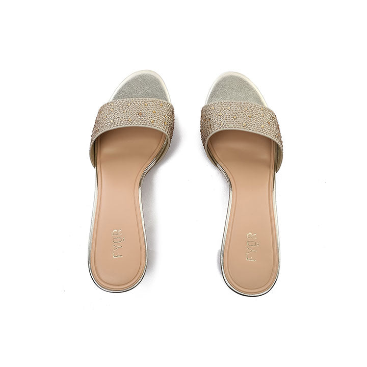 Fyor BB 45 Metallic Mule #color_gold