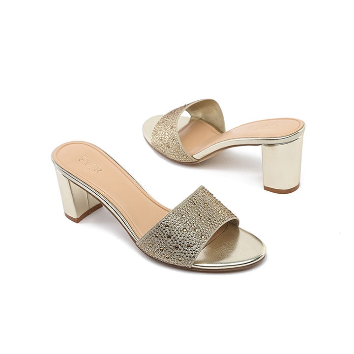 Fyor BB 45 Metallic Mule #color_gold