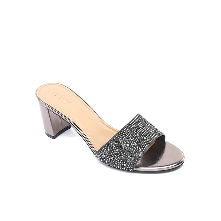 Fyor BB 45 Metallic Mule #color_gunmetal