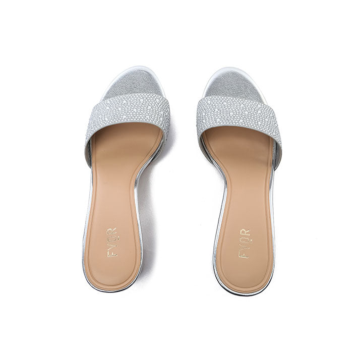 Fyor BB 45 Metallic Mule #color_silver