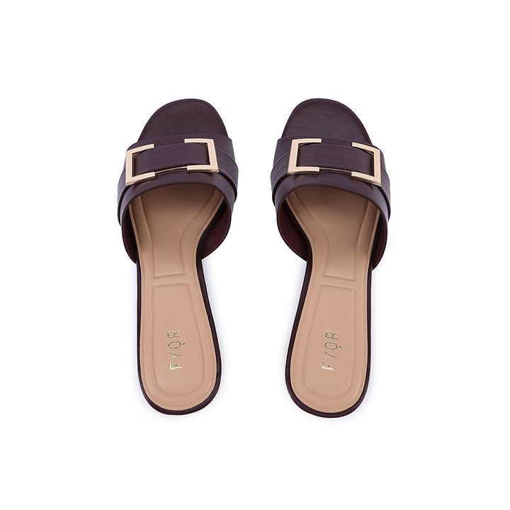 FYOR Box Heel #color_burgundy