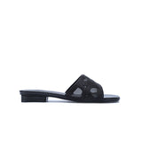 FYOR Flat Sandal #color_black