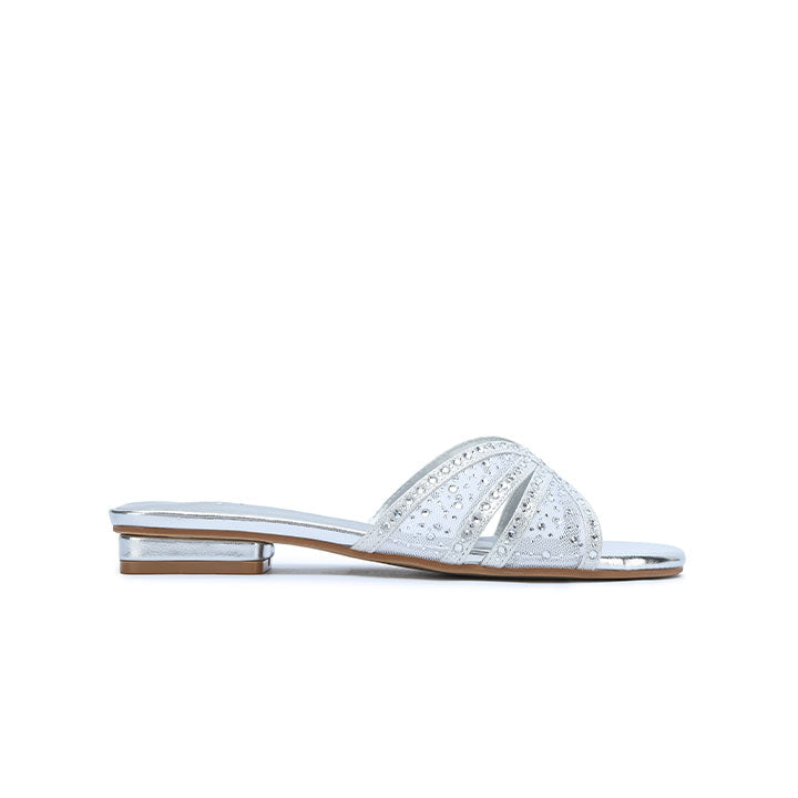 FYOR Flat Sandal #color_silver