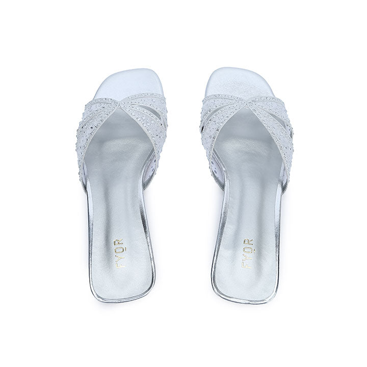 FYOR Flat Sandal #color_silver