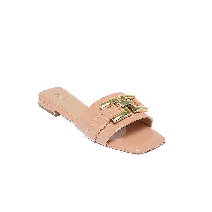 FYOR Flat Sandal #color_beige