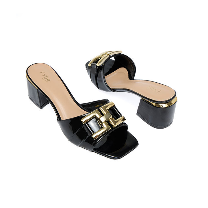 FYOR Box Heel #color_black