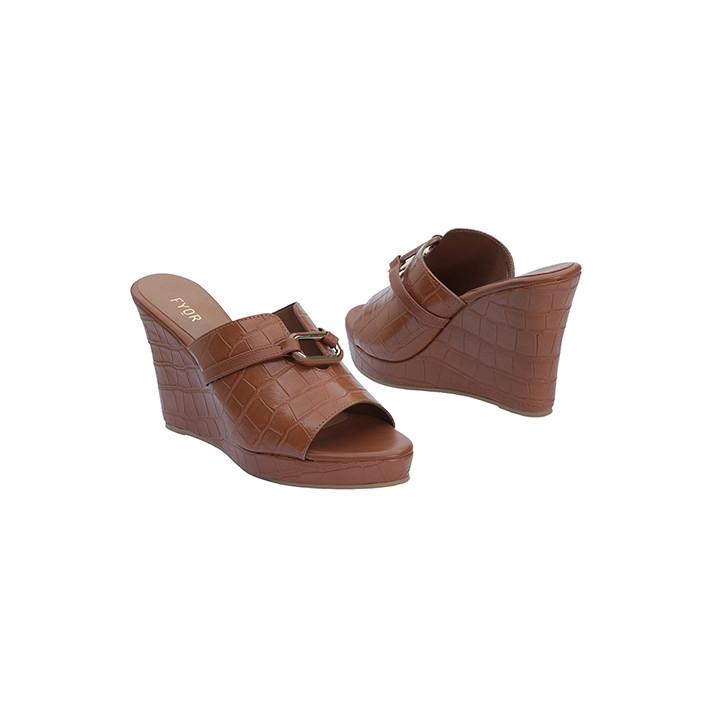 Fyor BCM 063 Wedge Heel #color_caramel