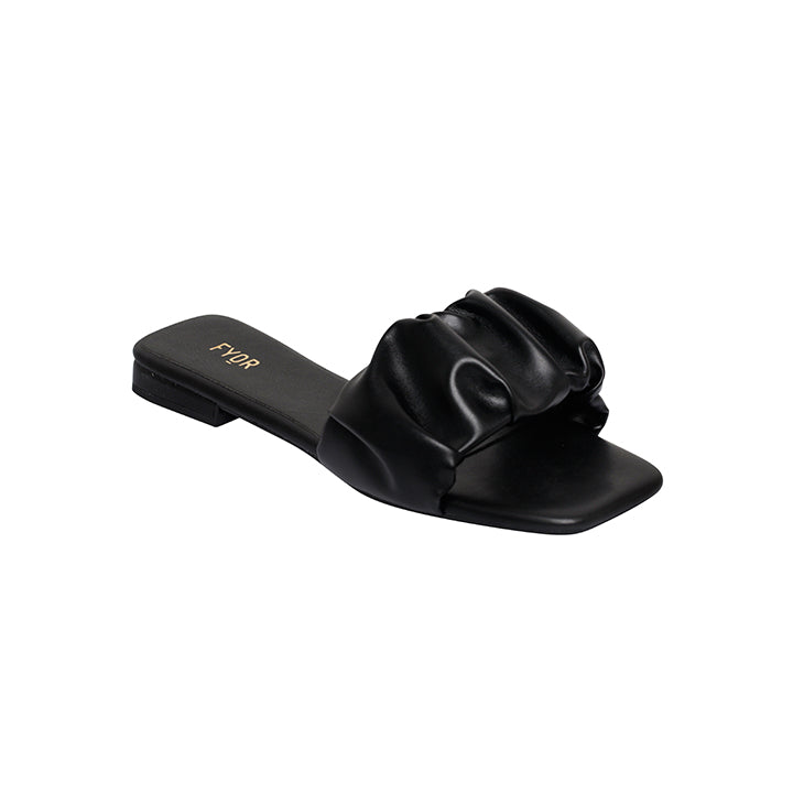 Fyor BCM 115 Flat sandal #color_black