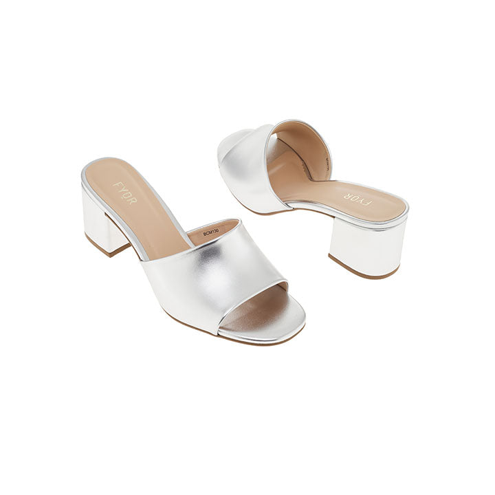 Fyor BCM 130 Box Heel #color_silver