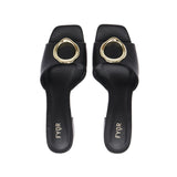 FYOR Box Heel #color_black