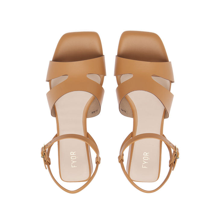FYOR Flat Sandal #color_tan