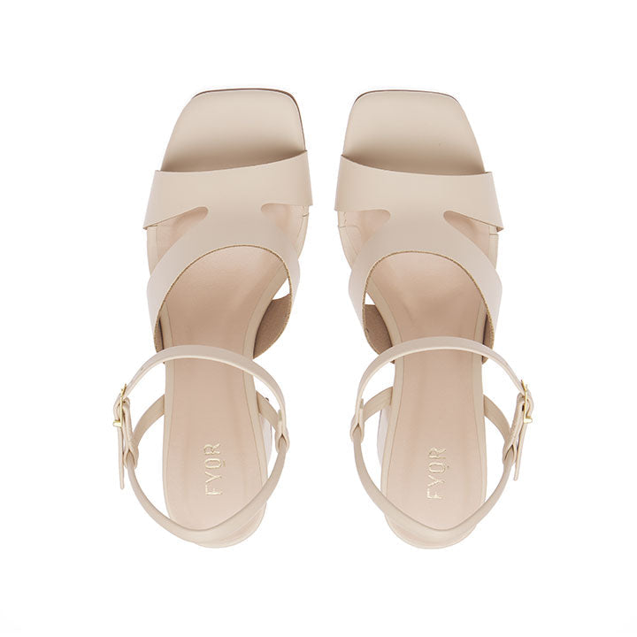 FYOR Box Heel #color_nude