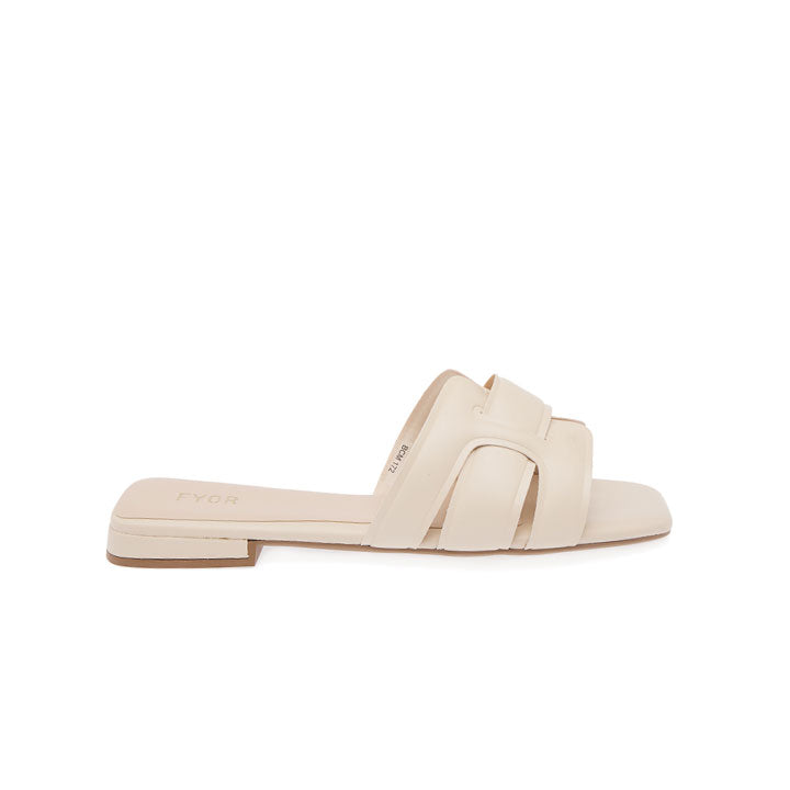 FYOR Flat Sandal #color_nude