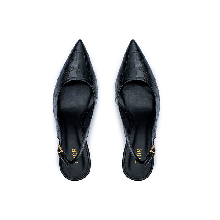 Fyor BCR 016 Pumps #color_croco-black